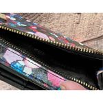 Kate Spade  Grant Lane‎ Bright Jewel Stacy Saffiano Leather Wallet Black Multi Photo 4