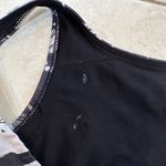Mondetta Abstract Criss Cross Back Sports Bra in Black/Gray/White - XS/SMALL Photo 12
