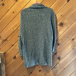 Lou & grey  dark marled gray long open front cardigan Photo 3