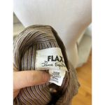 Flax  Brown, Grey, Purple Pin Stripe Linen Blazer Photo 5