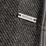 prAna  Quincy Skirt Grey Coal Wool Wrap Buckle Closure Plaid Lining Size S New Photo 4