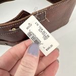 NWT Motif 56 Women's Wide Genuine Leather Belt Chocolate Size Large Brown Photo 2