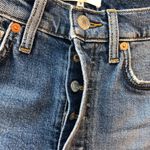 RE/DONE Womens 90s High Rise Crop Jeans New Mid 70s Wash Button Fly 26 Photo 4