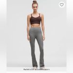 Lululemon Align High-Rise Ribbed Mini-Flare Pant Regular Slate size 6 NWOT Photo 1