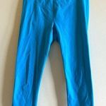 LUCY POWERMAX BLUE CAPRI LEGGINGS WOMENS SIZE M‎ ATHLETIC YOGA RUNNING Size M Photo 0