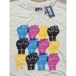 Target  Black History Month Graphic T Shirt XXL Crew Neck Short Sleeve Cream NEW Photo 1