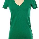 J.Crew  mercantile green v neck tee L Photo 0