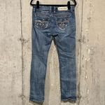 Rock Revival Women’s 28 Blue Adaliz Easy Straight Denim Jeans Embellished Y2k Photo 1