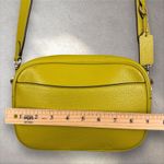 Coach  Jamie Pebbled Leather Camera Bag Crossbody Chartreuse CA207 Photo 6