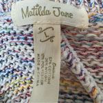 Matilda Jane  Melange‎ Multicolored Casual Crewneck Tunic Sweater Large Photo 3
