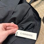 Commense Women’s Small Black Shirred Knotted Cami Short Dress Photo 8