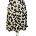 BCBGeneration  Leopard Sleeveless Plunging Neckline Dress Women Sz 0 Photo 6