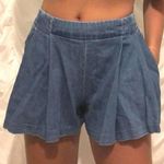 Jessica Simpson Denim Color Flutter Shorts Photo 0