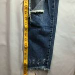 Pull & Bear Destroyed‎ Button Fly Frayed Jeans 32 Blue Size 2 Photo 8