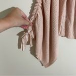 Free People Off the Shoulder Top Ribbon Sleeve Photo 6