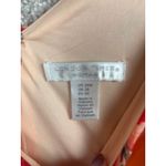 London Times  Floral Chiffon Ruffle V-Neck Dress Occasion Party Cocktail Plus 24W Photo 1