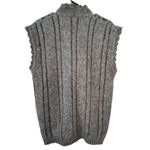 Vintage Nagpal Button Up Sweater Vest Brown Size L Photo 2