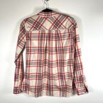 The North Face The North Face Long Sleeve Button Up Shirt Womens Large Plaid Cotton Roll Tab Photo 5