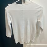 Elie Tahari  white ribbed tee shirt Photo 1