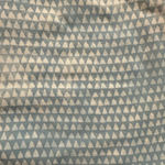 Lou & grey Women's Long Sleeve Dress XS Light Blue White Geometric Photo 5