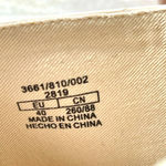 ZARA Studded Chunky Platform Heels | Ivory Size 9.5 Photo 6