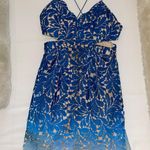 Selfie Leslie Ombré Dress Blue Photo 1