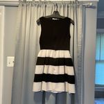 B. Smart  Semi-Formal Black & White Stripped Dress- Size 7/8 Photo 3