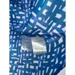 Lilly Pulitzer  XS Sleeveless Tank Top Blouse Floral Blue Pullover Photo 2