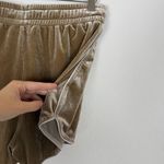 Buffbunny Collection Velvet Disco Shorts Tan Size M Photo 4
