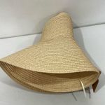 Sunhat Wide Brim Floppy Packable Tan Cream Beige Photo 5
