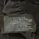 Theory  NWT Women’s Size 2 Black Drapey Crepe Lewie Crewneck Sleeveless Romper Photo 6