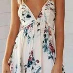 🆕Floral Spaghetti Straps Mini Dress L🆕 Multi Size L Photo 0