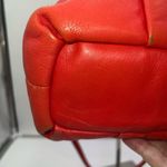 Coach Isabelle Crossbody Leather Purse Handbag Pink Orange Papaya Photo 9