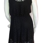 Style & Co sleeveless black lace dress Photo 2