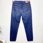 American Eagle  Vintage Button Fly High Rise Jeans Dark Wash Size 2 Photo 2