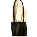 BALLY black leather mini shoulder bag, made in Italy Photo 1