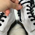 Dr. Martens 1460 White Smooth Leather Lace Up Boots Size 8 Grunge Punk Goth Alt Photo 10