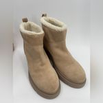 Steve Madden  Hatcher Sherpa Bootie Sand Suede Photo 4