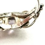 Amethyst set in Sterling Silver 925 Stamped Photo 1