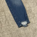 Frame  Le High Straight Jeans Womens 25 Medium Wash Distressed Ankles Stretch Photo 2