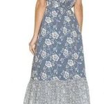 Anthropologie NWT  Paige Poppy Blue Dress Spring Easter Photo 1
