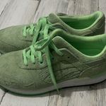 ASICS  Gel Lyte III green shaggy Suede Sneakers Size 9 Photo 2