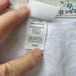 Cherokee Vintage  size 26 floral denim button front vest. Photo 4