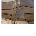 Helmut Lang  Off White Cream Fringe Bottom High Rise Flare Jeans Size Women's 25 Photo 5