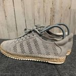 Marc Fisher Balia Gray Faux Suede Espadrille Sneaker Photo 46