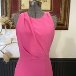 Reiss  Cheyenne Pink Bow Back Cut-Out Midi Dress Cocktail Wedding Guest Sz 4 🧡🎀 Photo 5