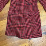 ZARA red Houndstooth romper Photo 2