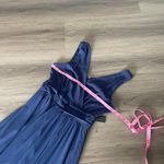 Lulus Thought of Huey Maxi Dress NWT Navy Blue Photo 6