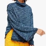Free People Sunny Days turtleneck top in overboard combo size XS Photo 1