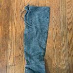 Splendid Anthropologie Darcie Knee Boots Leather Grey size 8 Photo 10
